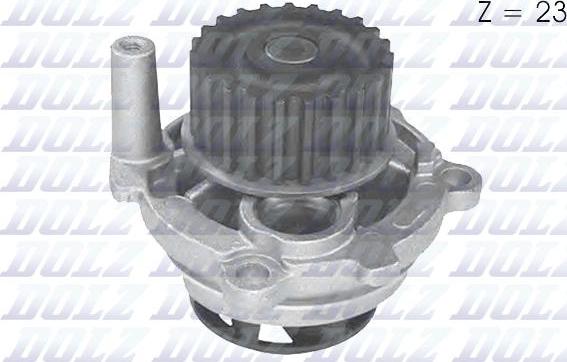 DOLZ A185 - Water Pump parts5.com