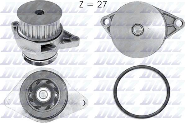 DOLZ A188 - Water Pump parts5.com