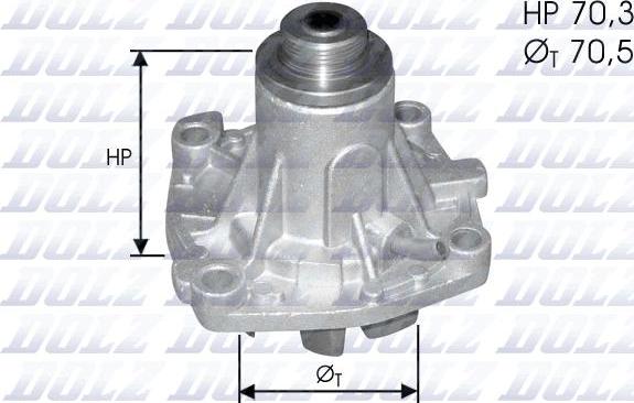 DOLZ A131ST - Bomba de agua parts5.com