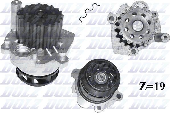 DOLZ A249 - Pumpa za vodu parts5.com