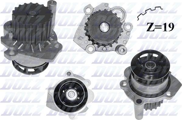 DOLZ A250 - Pumpa za vodu parts5.com