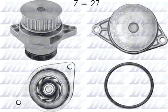 DOLZ A200 - Wasserpumpe parts5.com