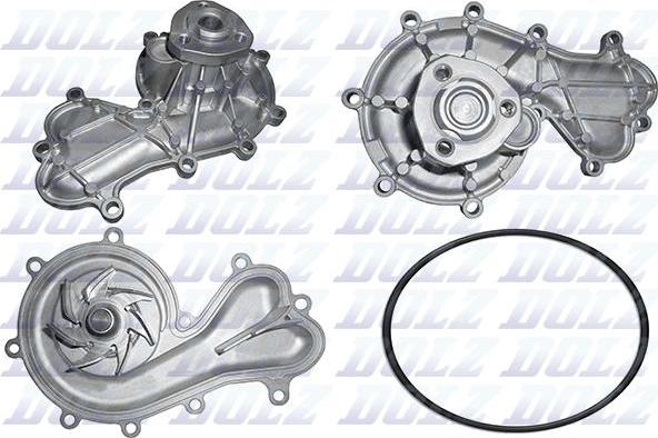 DOLZ A227 - Water Pump parts5.com