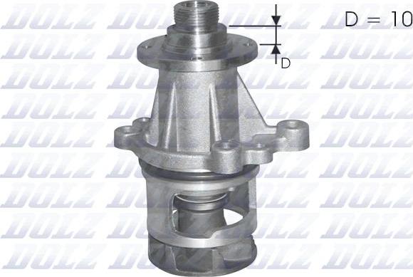 DOLZ B216 - Wasserpumpe parts5.com