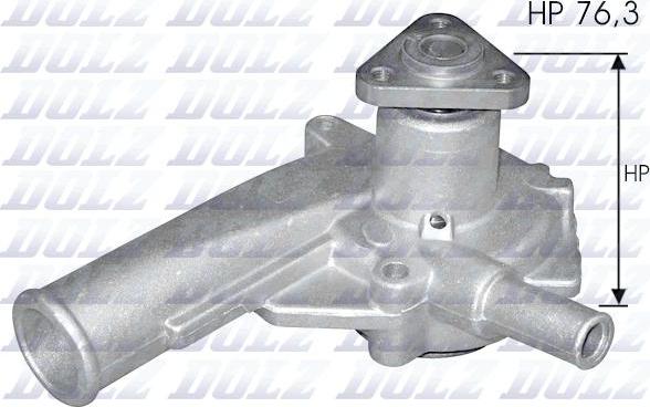 DOLZ F147 - Water Pump parts5.com