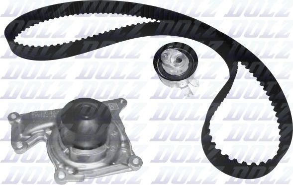 DOLZ KD113 - Vodní pumpa + sada ozubeného řemene parts5.com