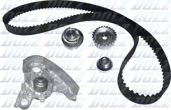 DOLZ KD112 - Water Pump & Timing Belt Set parts5.com