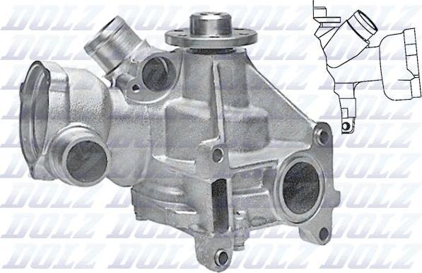 DOLZ M174 - Водна помпа parts5.com