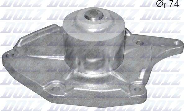 DOLZ R227 - Pumpa za vodu parts5.com