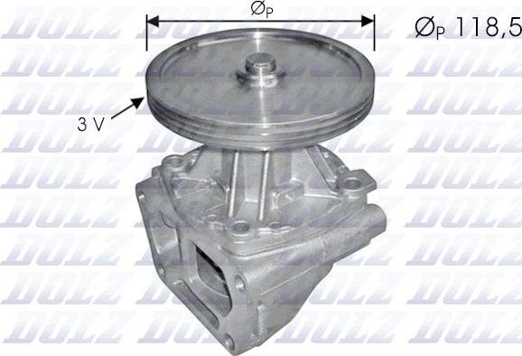 DOLZ S121 - Vízszivattyú parts5.com