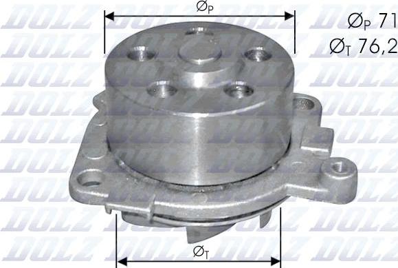 DOLZ S210 - Pumpa za vodu parts5.com