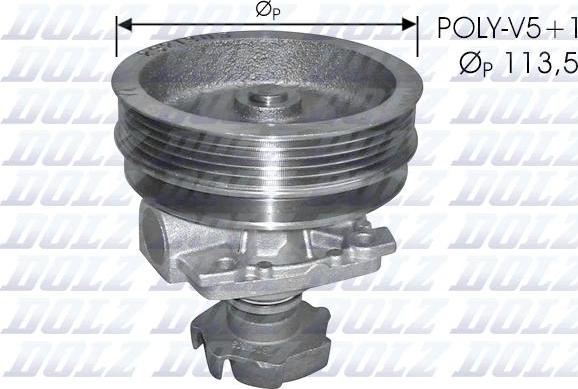 DOLZ S218 - Vízszivattyú parts5.com