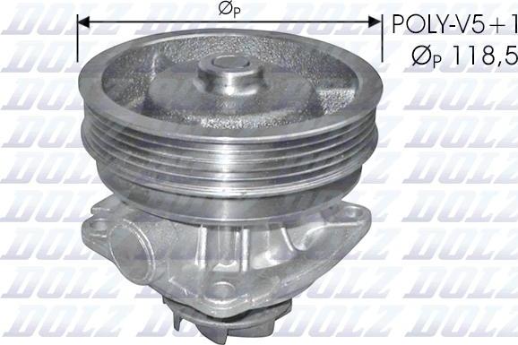 DOLZ S217 - Vízszivattyú parts5.com