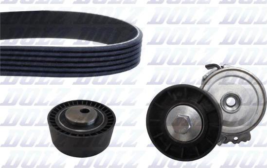 DOLZ SKD209A - Fogasszíjkészlet parts5.com