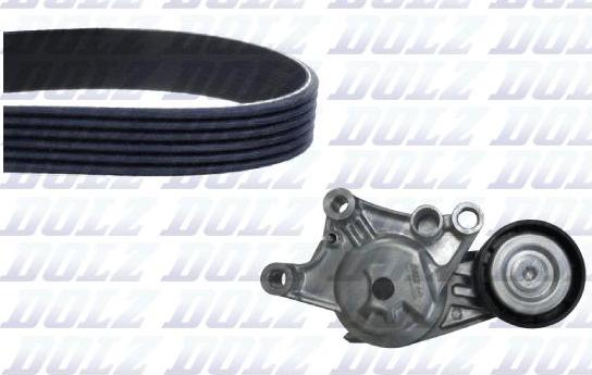 DOLZ SKD218A - Set curea de distributie parts5.com