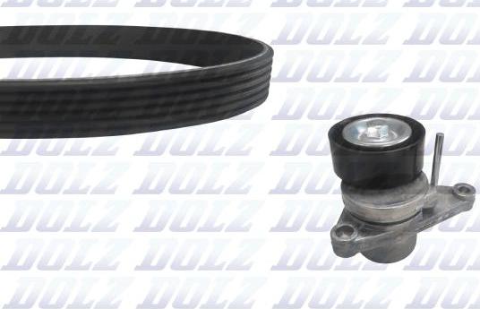 DOLZ SKD225A - Timing Belt Set parts5.com