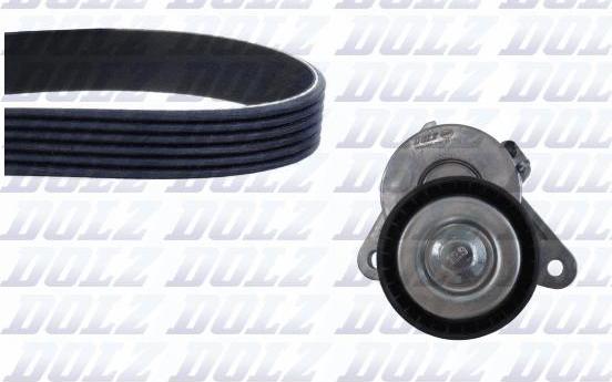 DOLZ SKD226A - Timing Belt Set parts5.com