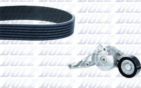 DOLZ SKD220A - Set curea de distributie parts5.com