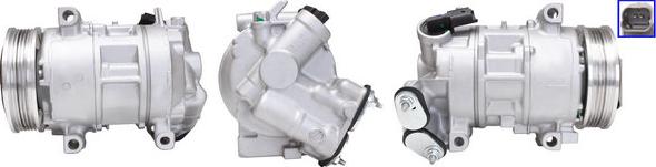 DRI 700510996 - Compresor, climatizare parts5.com