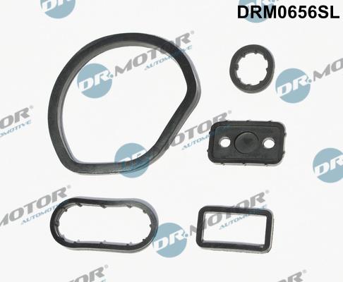 Dr.Motor Automotive DRM0656SL - Komplet brtvi, hladnjak ulja parts5.com