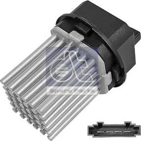 DT Spare Parts 4.68824 - Resitencia, ventilador habitáculo parts5.com