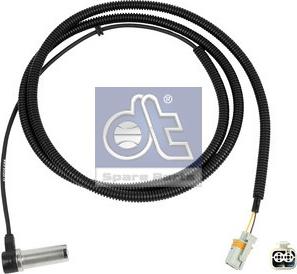 DT Spare Parts 3.37145 - Sensor, Raddrehzahl parts5.com