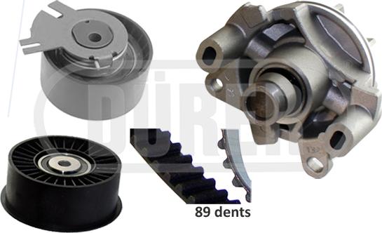 DÜRER PA161117 - Water Pump & Timing Belt Set parts5.com