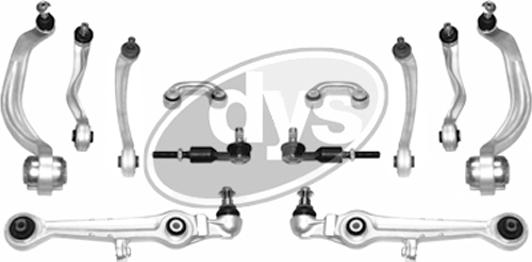 DYS 29-05112-M - Zestaw wahacza, zawieszenie koła parts5.com