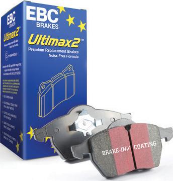 EBC Brakes DP1661 - Zestaw klocków hamulcowych, hamulce tarczowe parts5.com