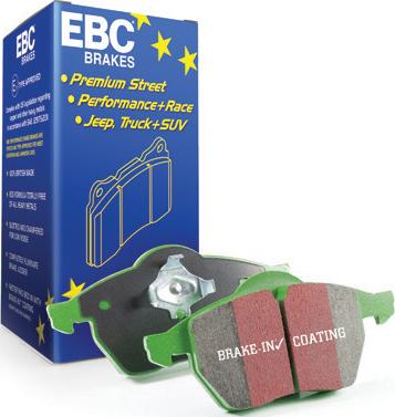 EBC Brakes DP22150 - Fren balata seti, diskli fren parts5.com