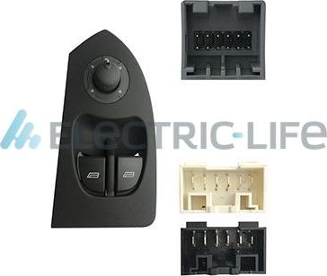 Electric Life ZRFTP76003 - Switch, window regulator parts5.com