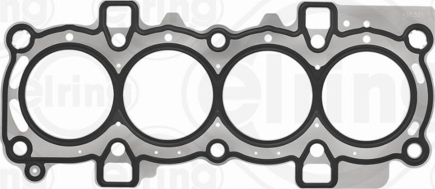 Elring 457.551 - Uszczelka, głowica cylindrów parts5.com