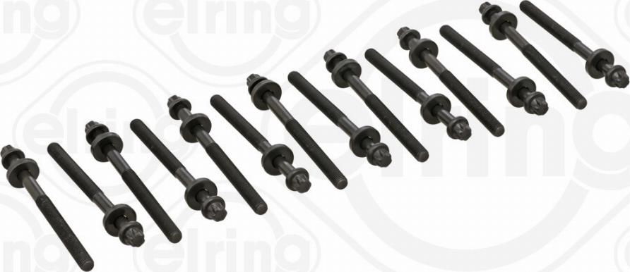 Elring 802.801 - Bolt Kit, cylinder head parts5.com