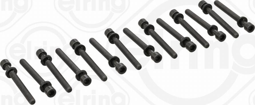 Elring 819.891 - Bolt Kit, cylinder head parts5.com