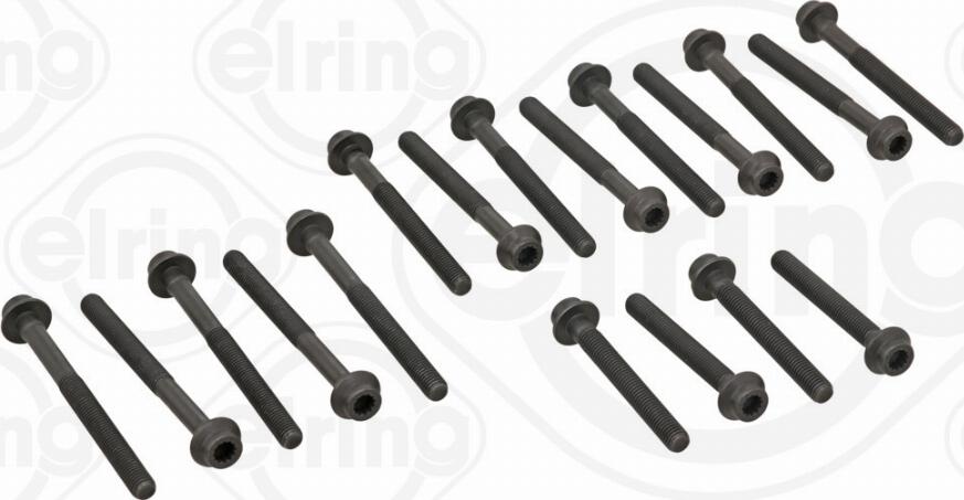 Elring 820.106 - Комплект болтове на капака на клап. (на цилиндровата глава) parts5.com