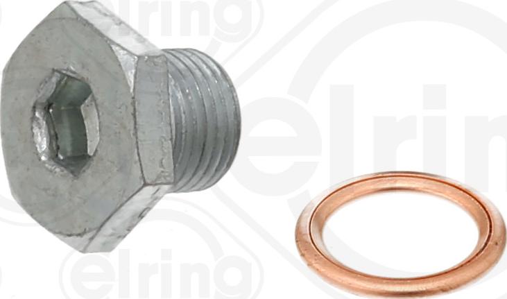 Elring 877.950 - Verschlussschraube, Ölwanne parts5.com