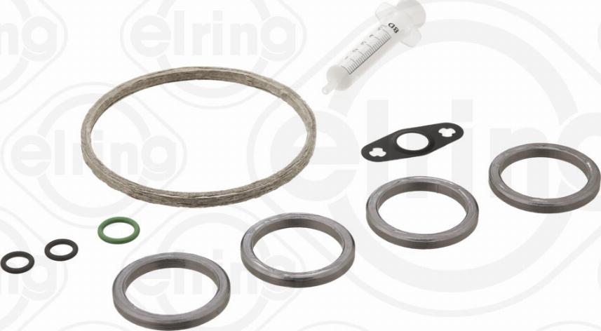 Elring 306.350 - Zestaw montażowy, urządzenie ładujące turbo parts5.com