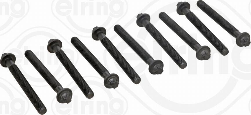 Elring 258.180 - Sada skrutiek hlavy valcov parts5.com