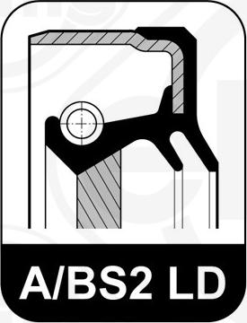 Elring 871.070 - Shaft Seal, manual transmission parts5.com