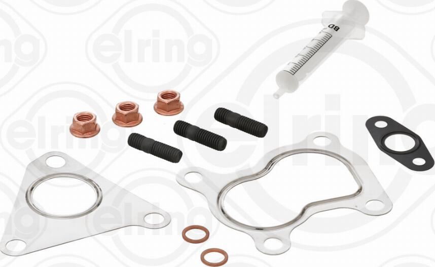 Elring 714.860 - Zestaw montażowy, urządzenie ładujące turbo parts5.com