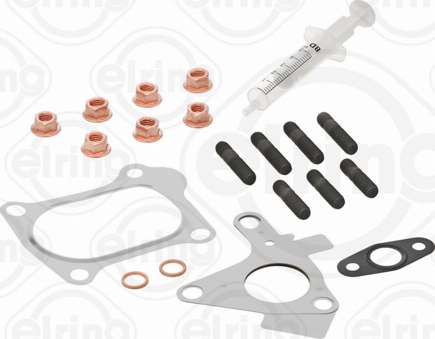 Elring 714.351 - Montaj seti, turboşarj parts5.com