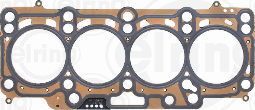 Elring 732.110 - Garnitura, chiulasa parts5.com