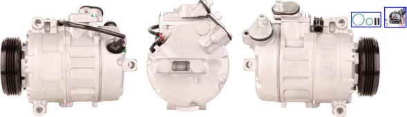 Elstock 51-0244 - Compressor, air conditioning parts5.com