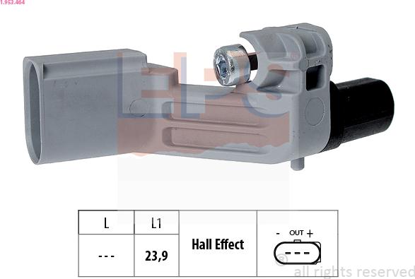 EPS 1.953.464 - Impulzusadó, főtengely parts5.com