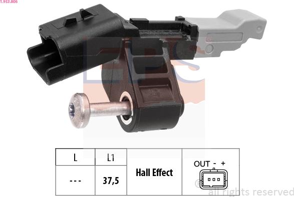 EPS 1.953.806 - Generador de impulsos, cigüeñal parts5.com