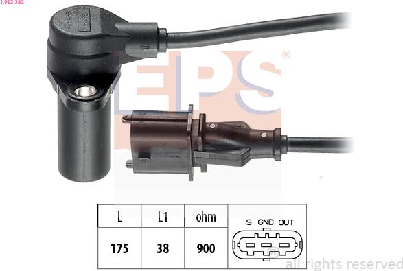 EPS 1.953.382 - Generador de impulsos, cigüeñal parts5.com