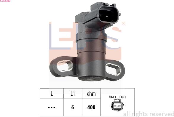 EPS 1.953.333 - Sensor, crankshaft pulse parts5.com