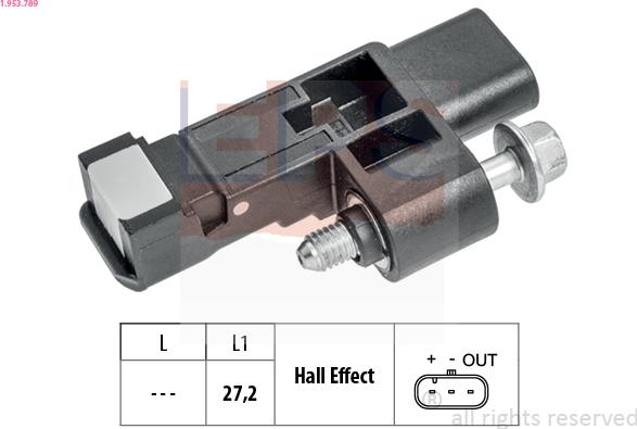 EPS 1.953.789 - Dajalnik impulzev, rocicna gred parts5.com