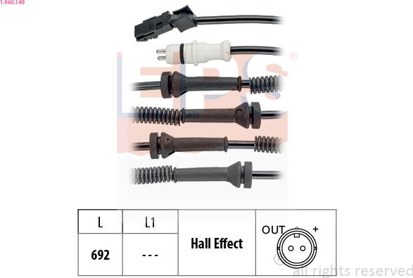 EPS 1.960.149 - Andur, rattapöörete arv parts5.com