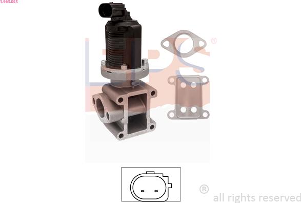 EPS 1.963.055 - AGR-szelep parts5.com